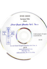 Sermon Video 1251B: Hallowed Be Thy Name, (5) – Training Convention, Wed PM, 10/14/92