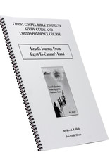 Israel’s Journey From Egypt To Canaan’s Land W/B