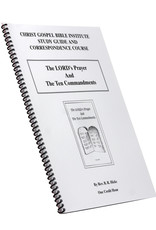 LORD’s Prayer And The Ten Commandments W/B
