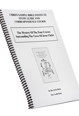 Mystery Of The Four Crosses Surrounding The Cross Of Jesus Christ W/B