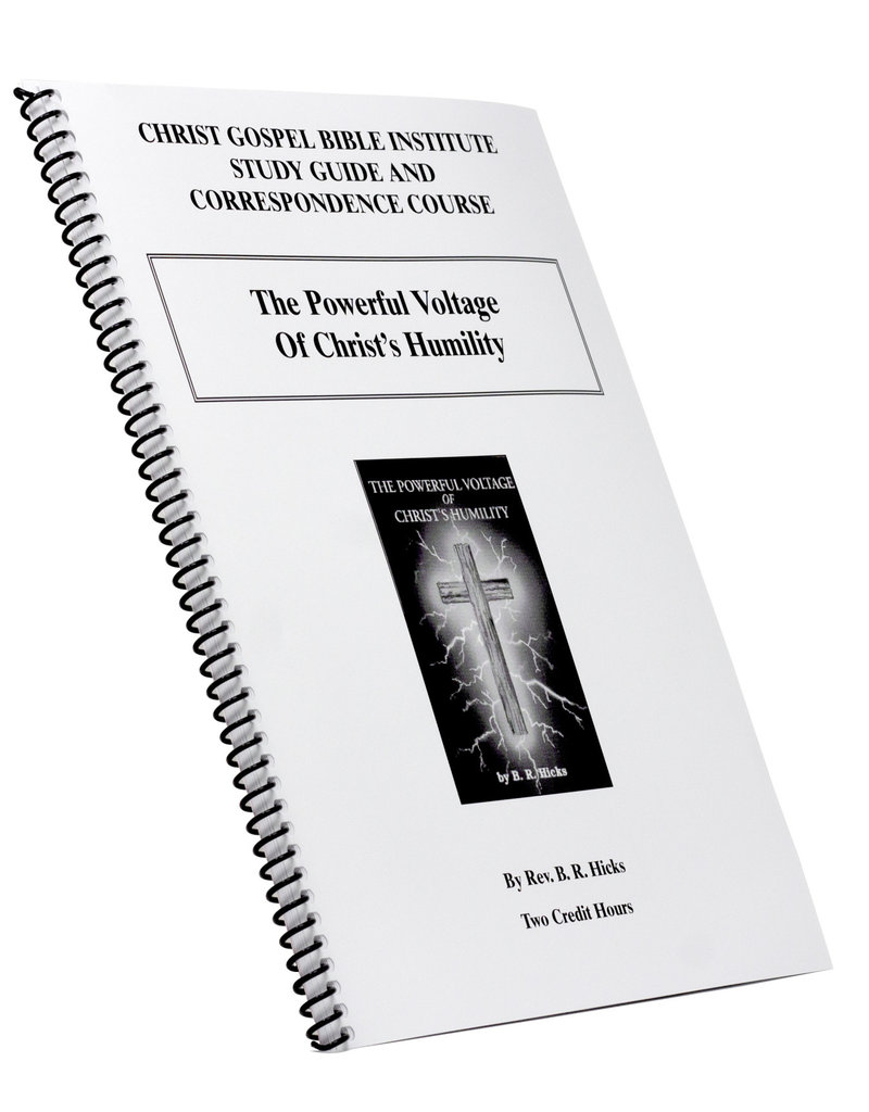 Powerful Voltage Of Christ’s Humility W/B