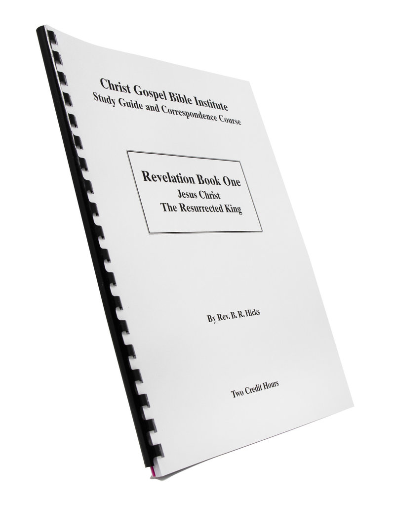 Revelation Book 1 W/B