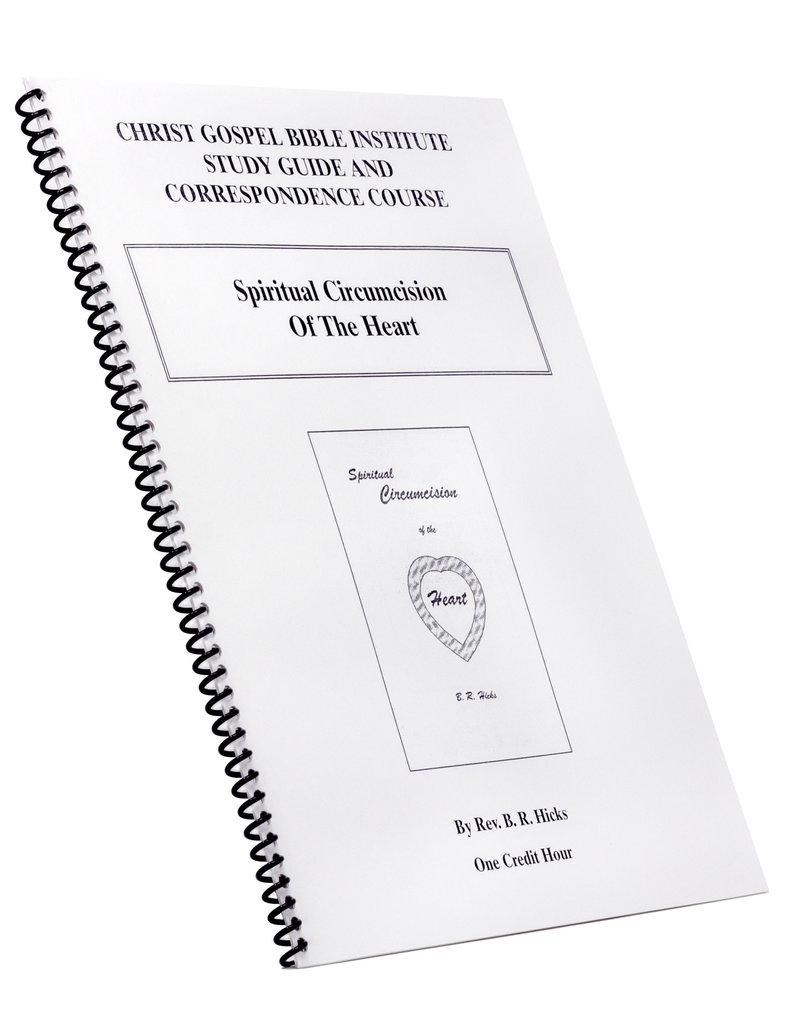 Spiritual Circumcision Of The Heart W/B