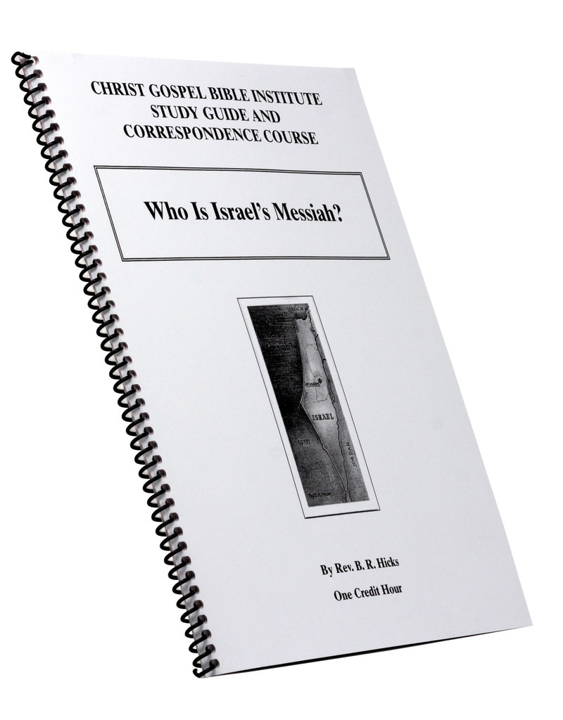 Who Is Israel's Messiah? W/B