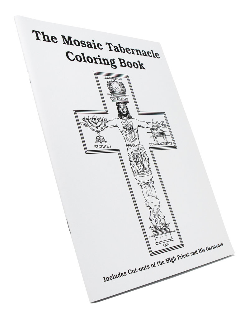 Mosaic Tabernacle Coloring Book (Hard Copy)