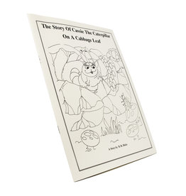 Parable Of Cassie The Caterpillar On A Cabbage Leaf - Coloring Book (Hard Copy)