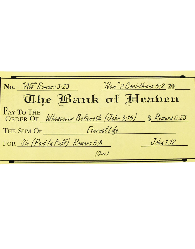 Bank Of Heaven Tract