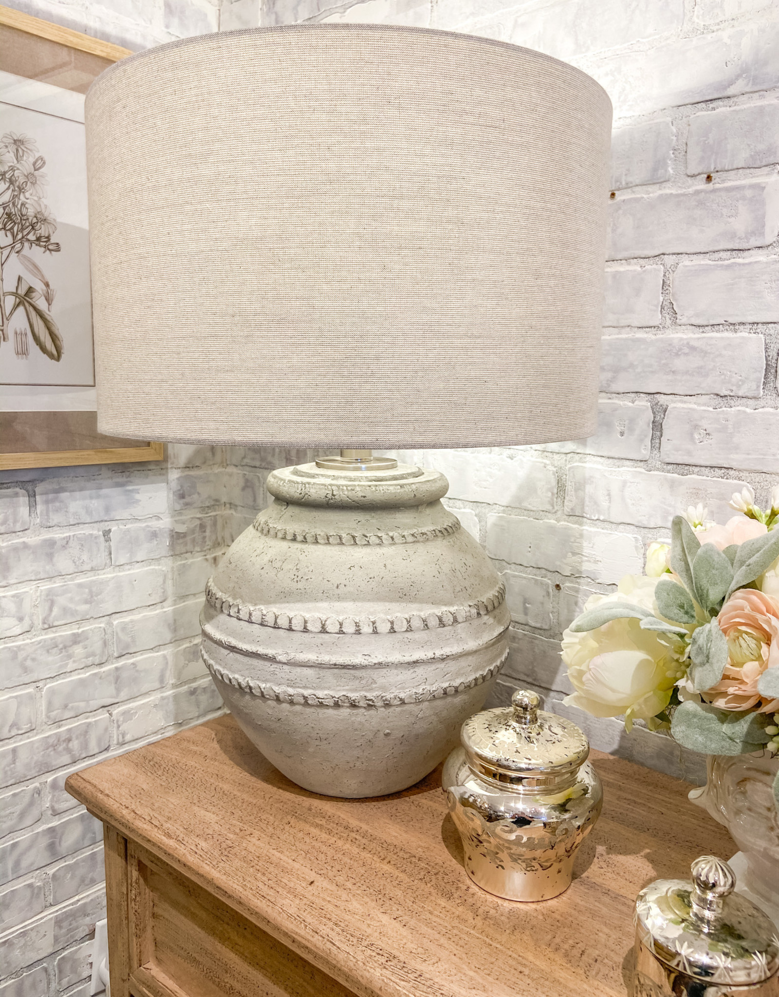 stone bedside lamps