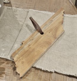 Acacia Wood "Tennessee" Cutting Board 20x5 Natural