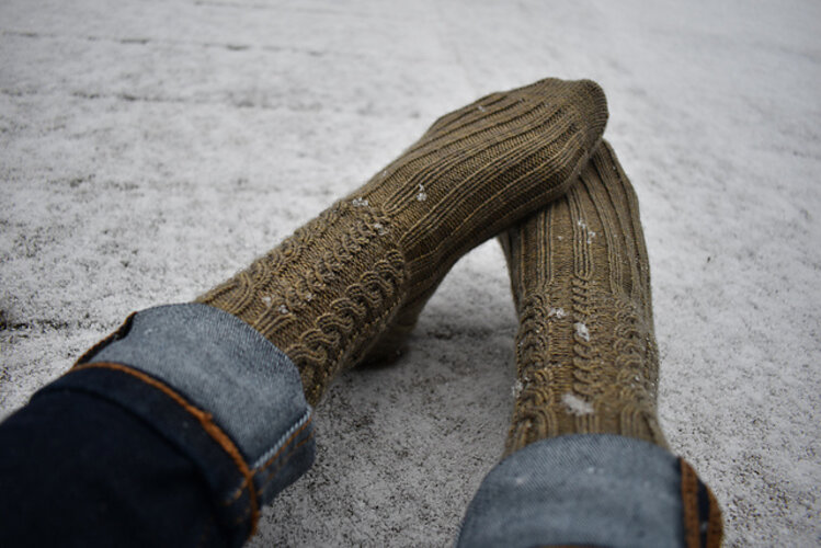 Tricot MCL Botanique, une collection de patrons de chaussettes tricotées