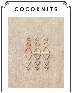 Cocoknits Cocoknits - Marqueurs triangulaires colorés