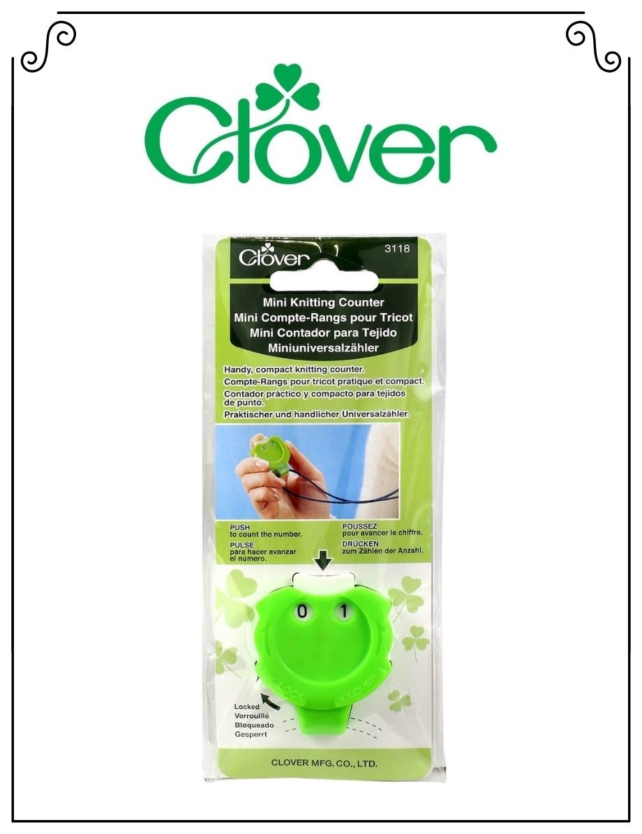 Clover Clover Compteur de rangs vert