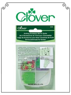 Clover Clover Jeu d'accessoires de Tricot pour Chaussettes