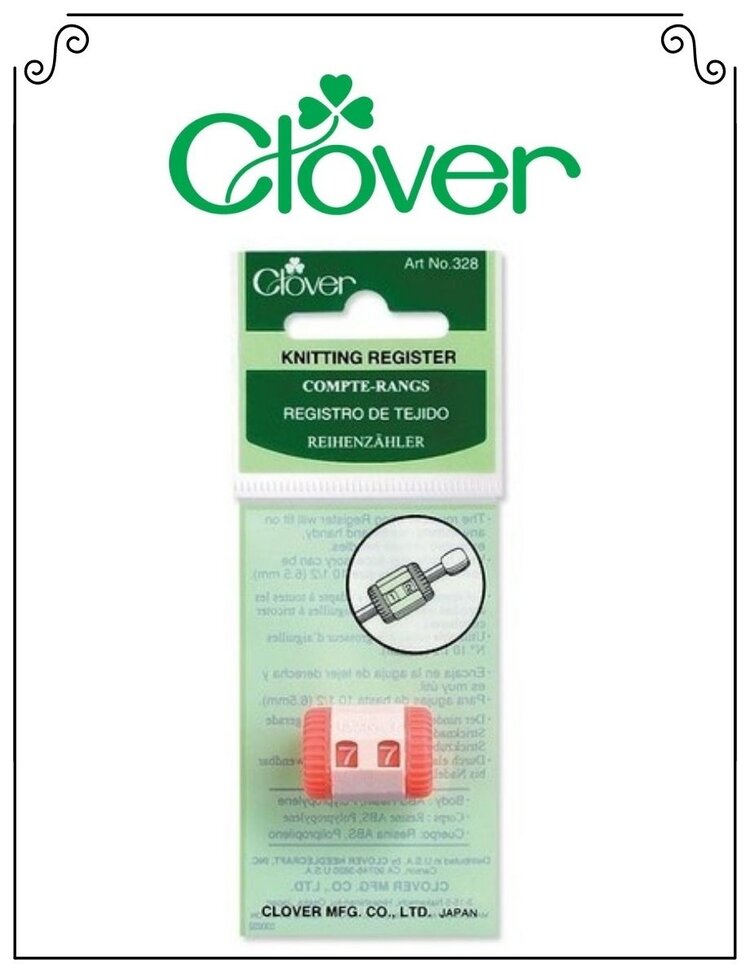 Clover Clover compte rang rose et blanc