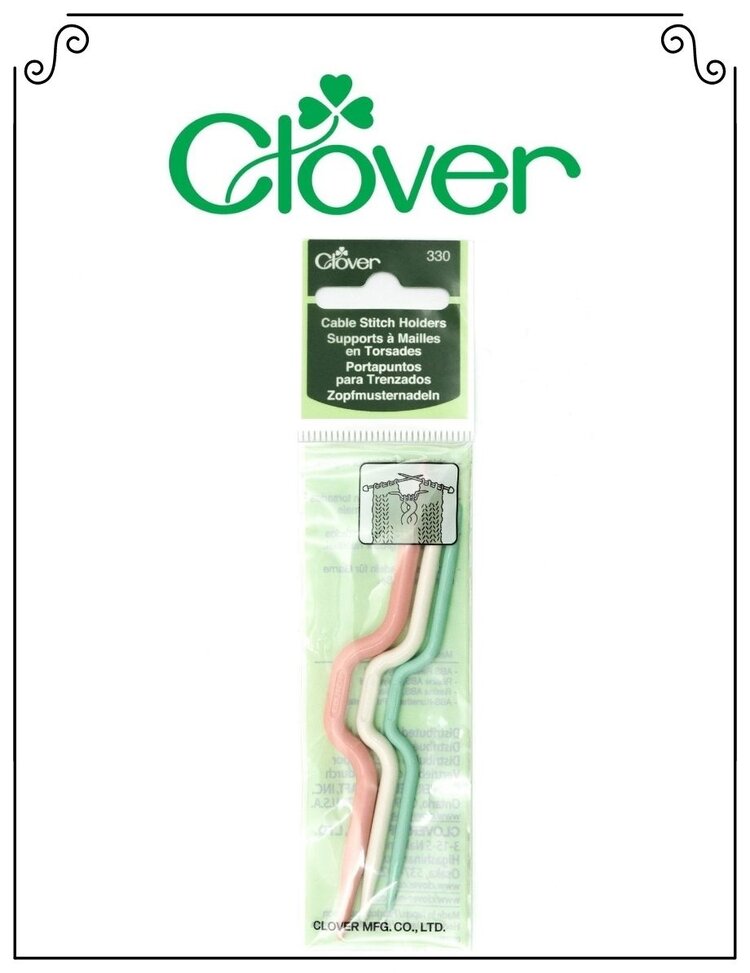 Clover Clover Aiguilles auxilliaires torsades