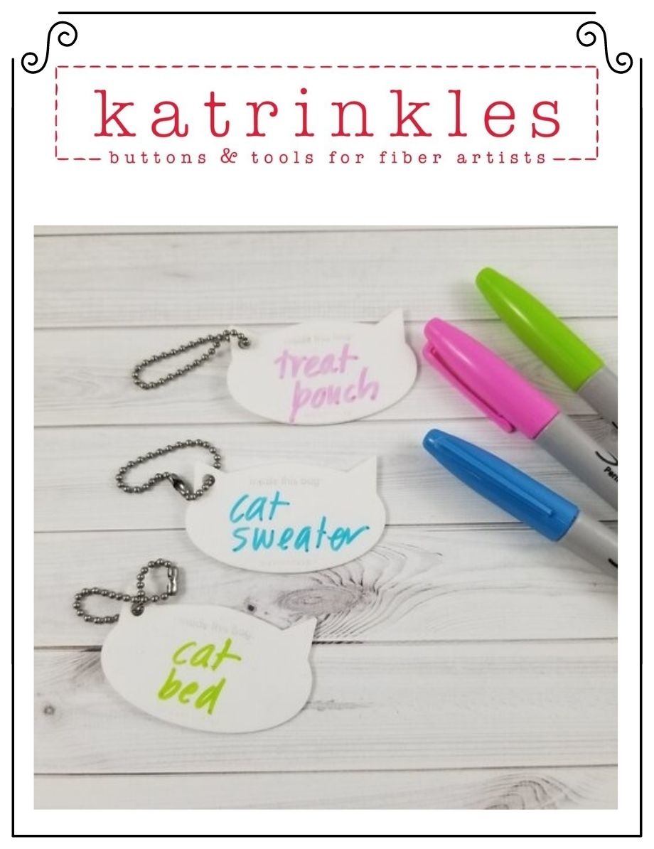 Katrinkle Katrinkles - étiquettes pour sacs à projet