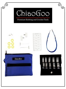 Chiaogoo Kit chiaogoo Twist Shorties bleu