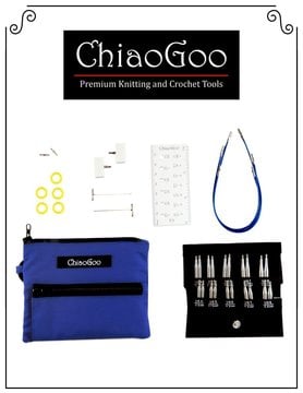 Chiaogoo Kit chiaogoo Twist Shorties bleu