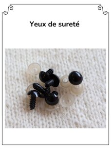 La Vie Laine Accessoires Yeux de sureté