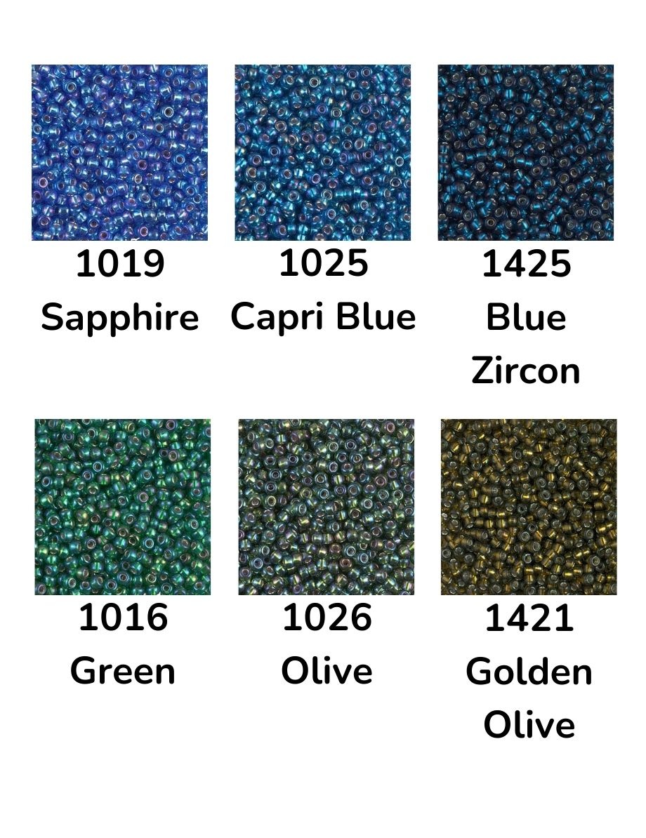 Caravan Beads Perles Miyuki grosseur 8 - 10 grammes