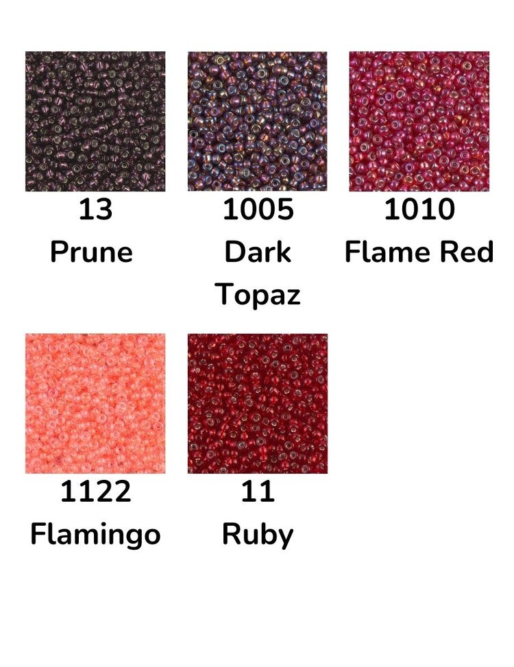 Caravan Beads Perles Miyuki grosseur 8 - 10 grammes