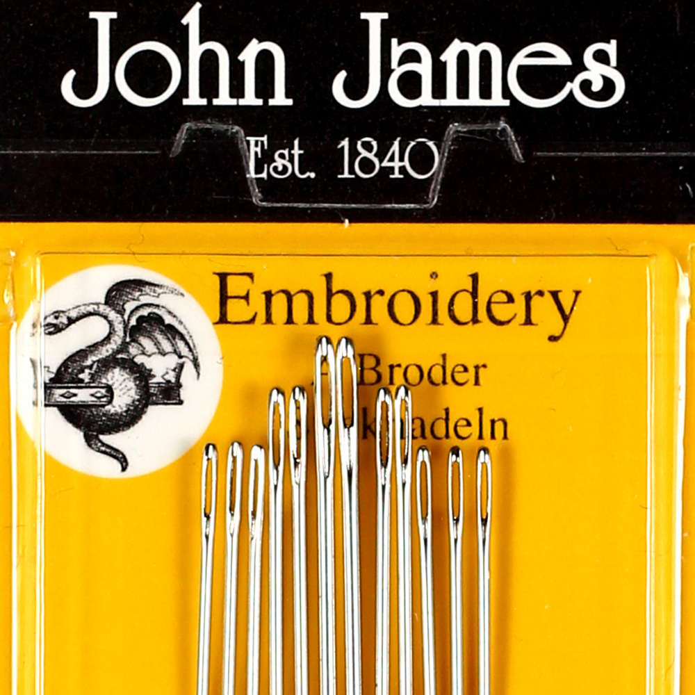 John James John James Aiguilles à Broderie