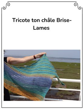 Julie Asselin Tricote ton châle Brise-Lames