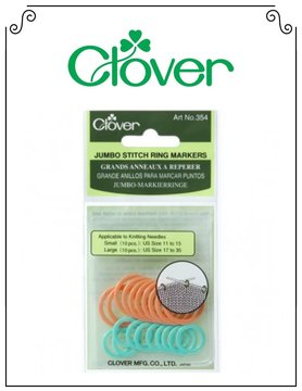 Clover Clover marqueurs de mailles Jumbo