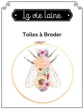 Toiles à Broder Vie Laine