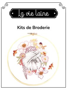 La vie laine broderie Kit de Broderie Vie Laine