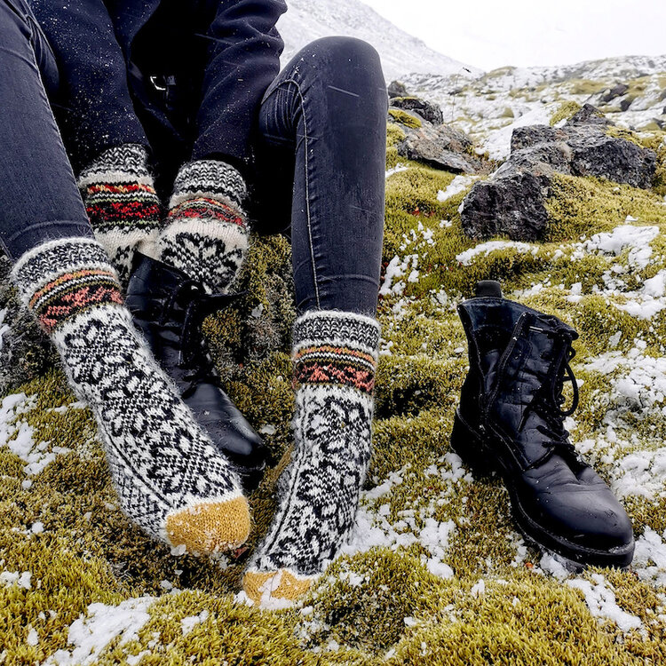 Hélène Magnusson Chaussettes d'Islande