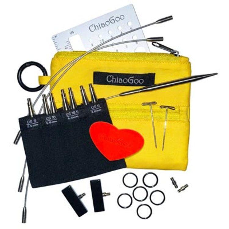 Chiaogoo Kit Chiaogoo Twist Shorties Jaune