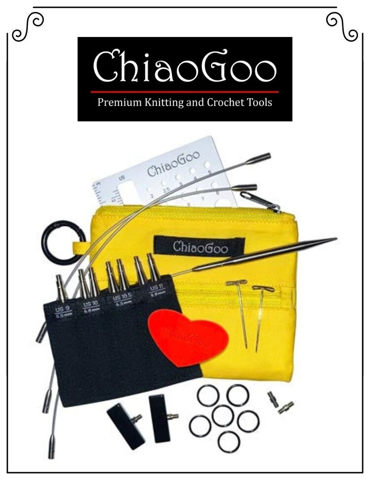 Chiaogoo Kit Chiaogoo Twist Shorties Jaune