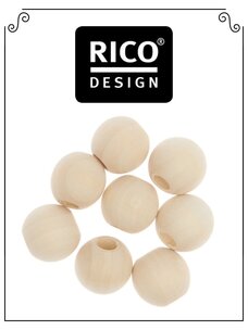 Rico Rico Billes en Bois Naturel