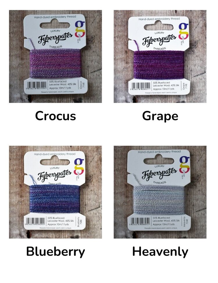 Fyberspates Fyberspates - Fils à broder luxueux