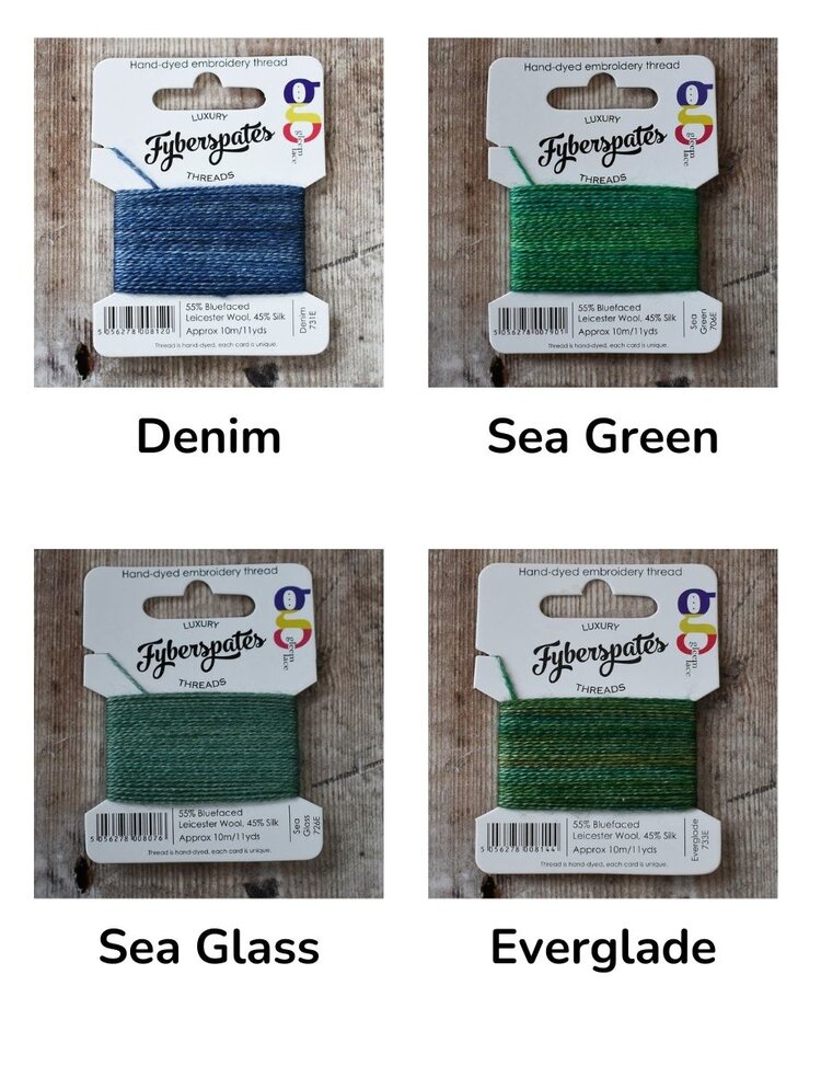 Fyberspates Fyberspates - Fils à broder luxueux