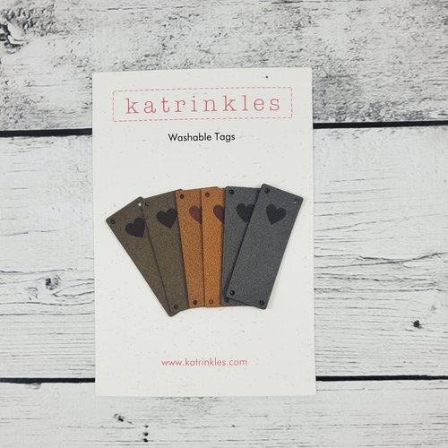 Katrinkles Katrinkles - étiquettes à plier faux cuir