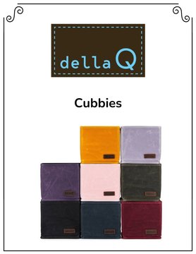 Della Q Della Q Maker's Canvas Cubbies