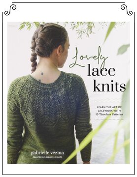 Julie Asselin Livres Lovely Lace Knits par Gabrielle Vézina