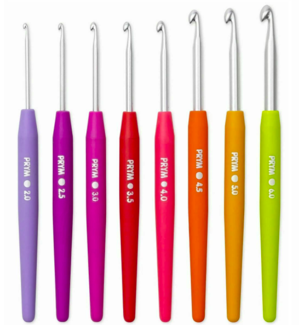 Prym Prym Ensemble de 8 Crochets
