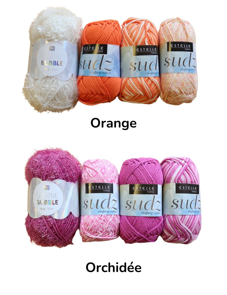 Estelle Yarns Estelle Kit Sudzy Bubbly Scrubby