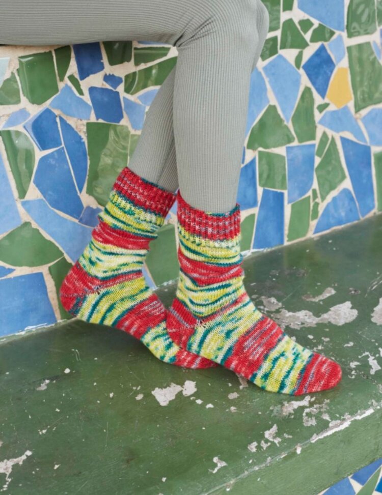 Lang Wool Addicts Livre de Patrons Move Socks par Wool Addicts