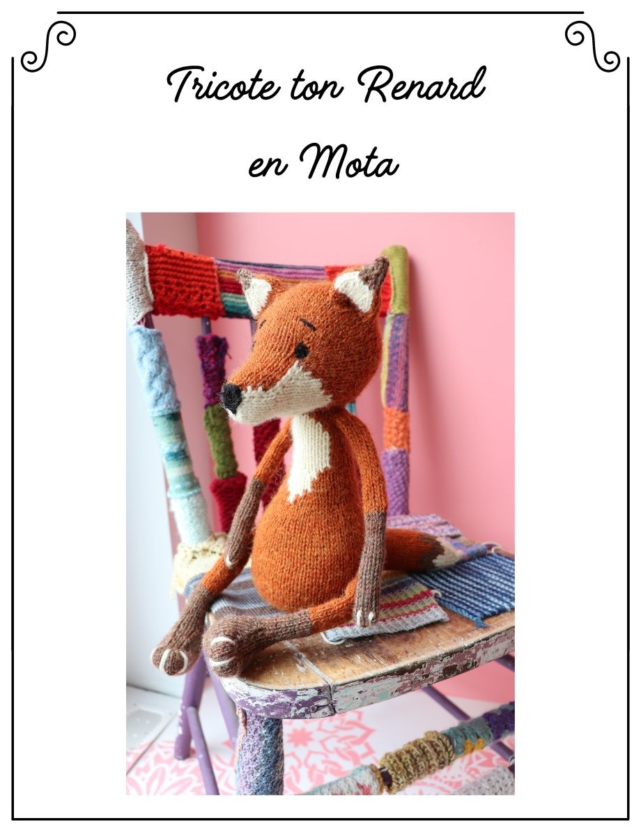 La vie laine Tricote ton Renard en Mota