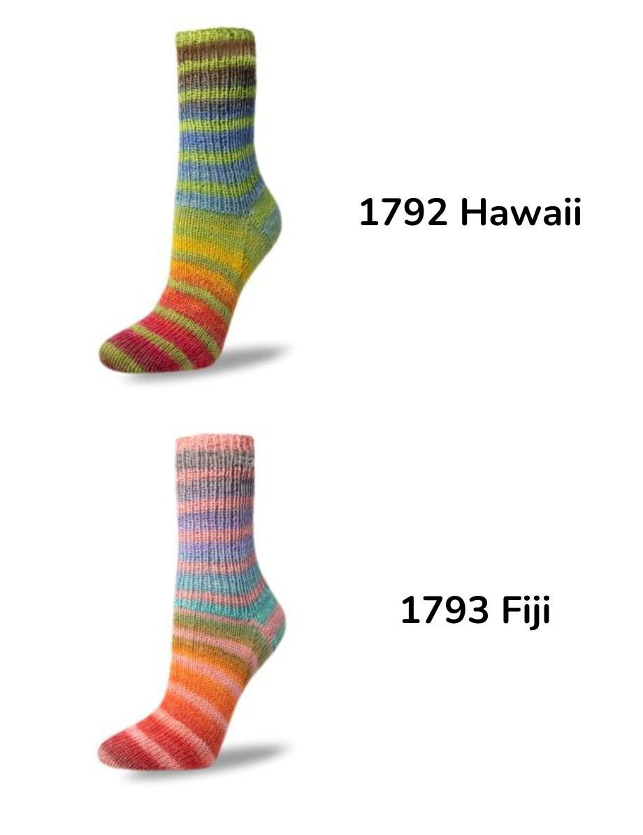 Rellana Rellana Flotte Socke - Perfect Tropical