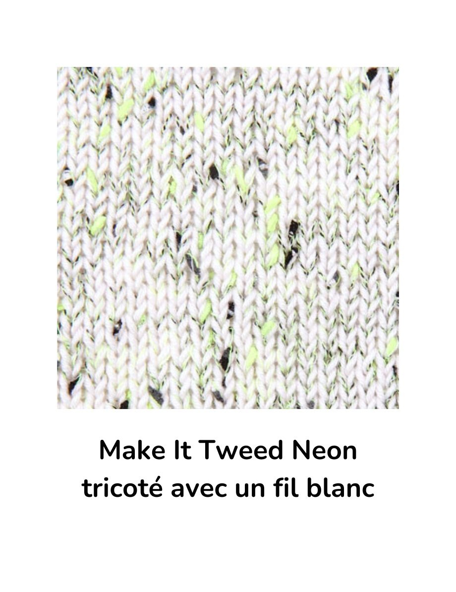 Rico Rico Creative Make It Tweed Neon - Fil d'accompagnement