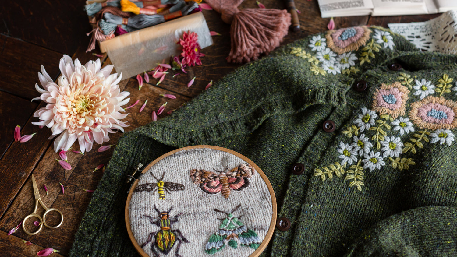 Laine Publishing Embroidery on Knits