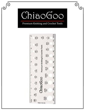 Chiaogoo Chiaogoo Jauge à Aiguilles Rectangulaire 13 cm