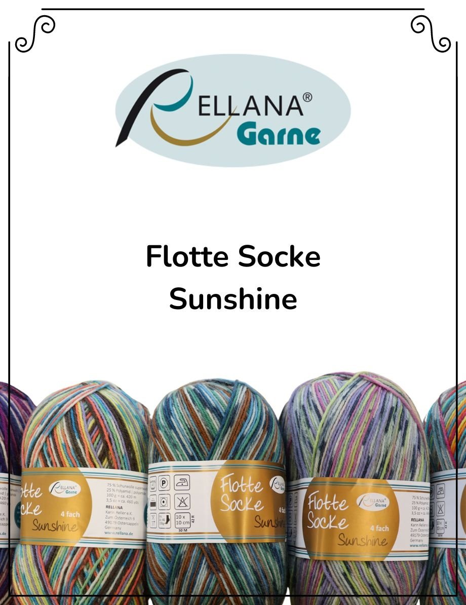 Rellana Rellana - Flotte Socke Sunshine