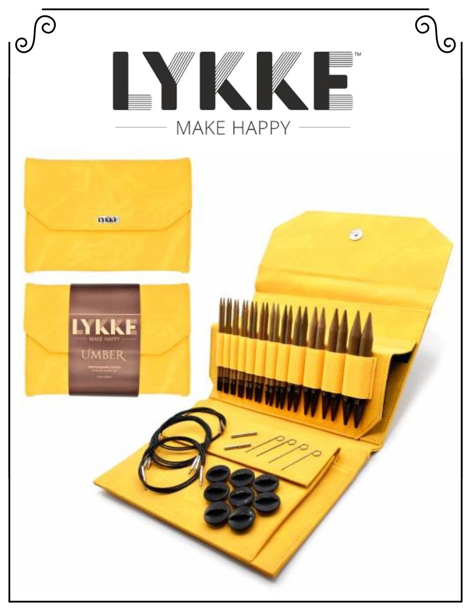Lykke Lykke - Kit d'Aiguilles Interchangeables Umber