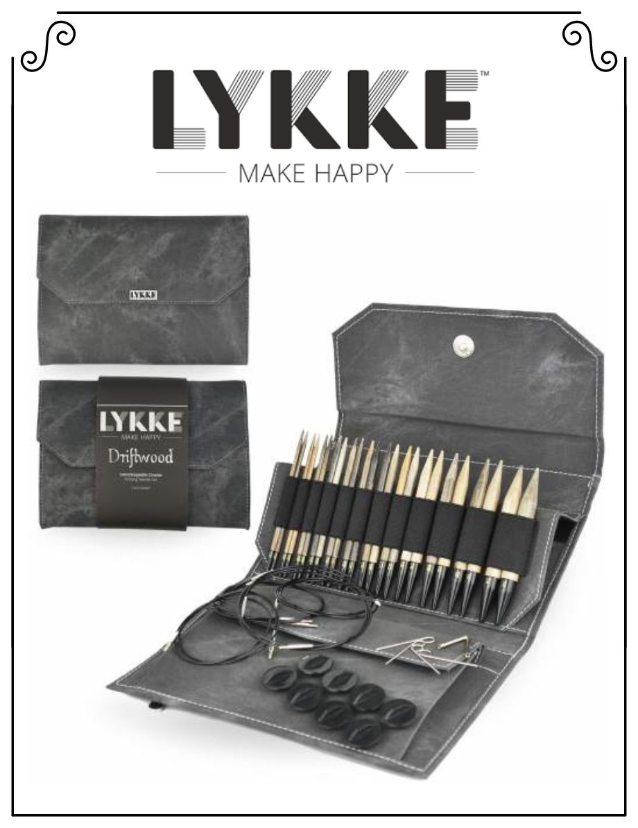 Lykke Lykke - Kit d'Aiguilles Interchangeables Driftwood